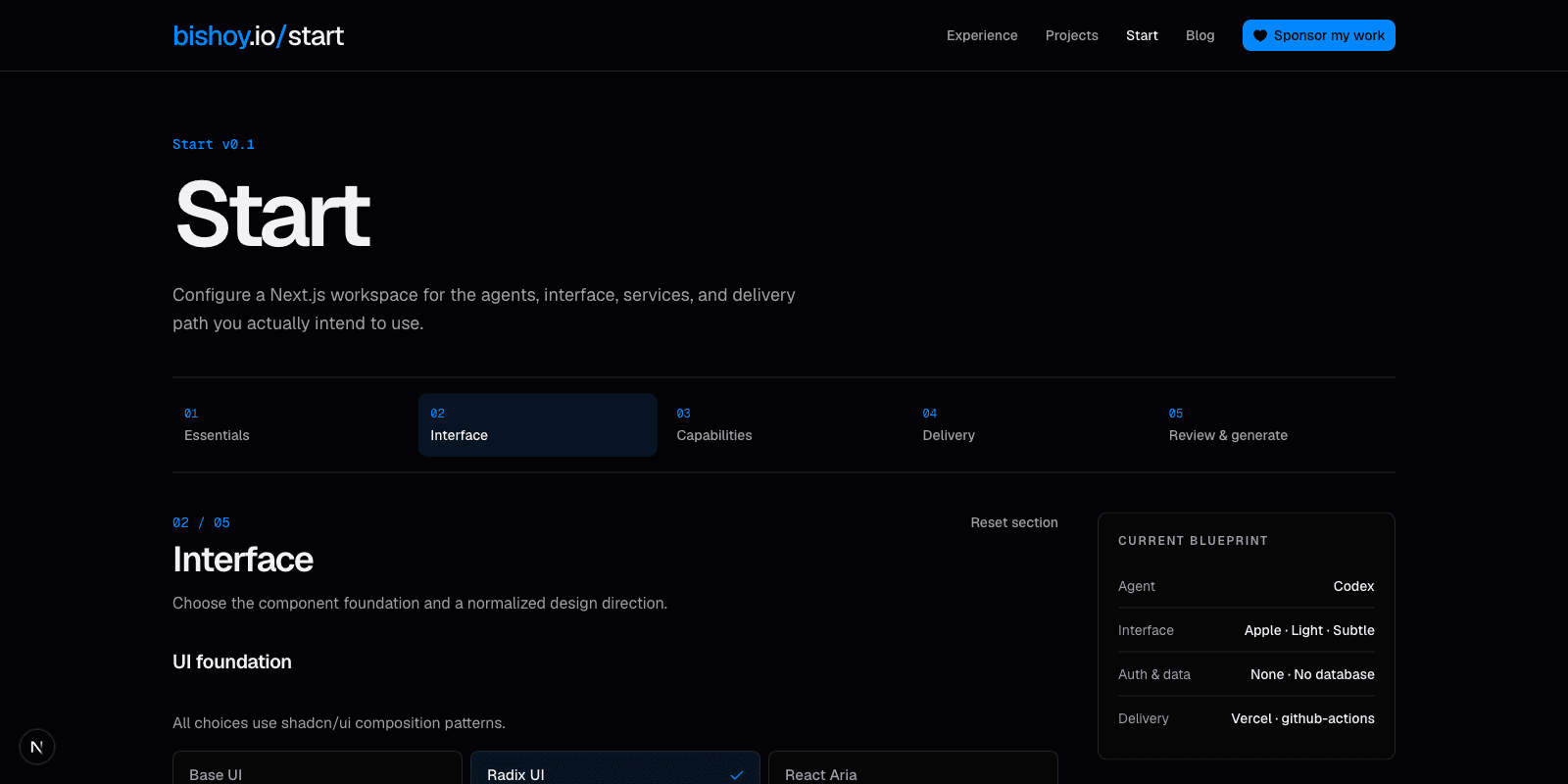 Cover image for Introducing Start: Build the Next.js Workspace You Actually Need